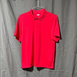 Old Navy Vibrant Red Polo Shirt